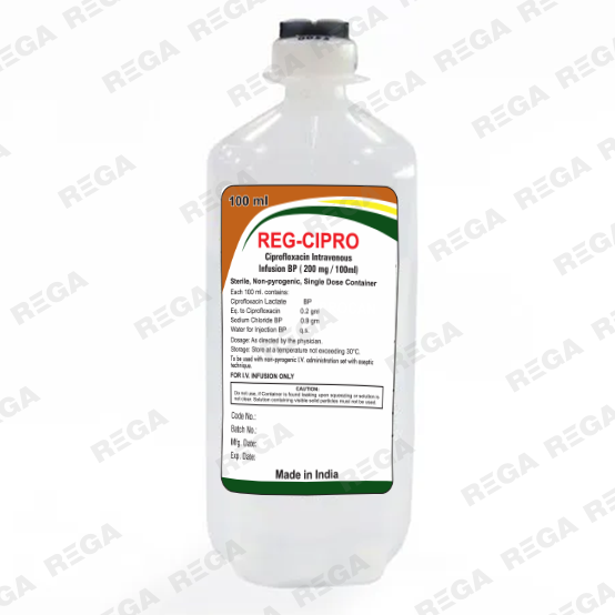 Ciprofloxacin Intravenous Infusion BP (200 mg/ 100 ml)